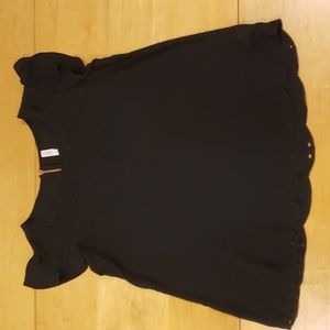 Xhilaration black blouse